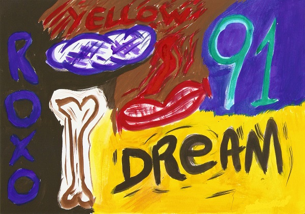 Sonho, 2020, neoexpressionismo em aquarela, 30x21.